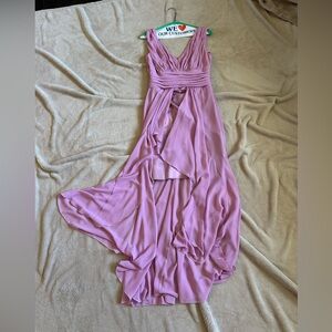 Pink dress gown Le Chateau XS